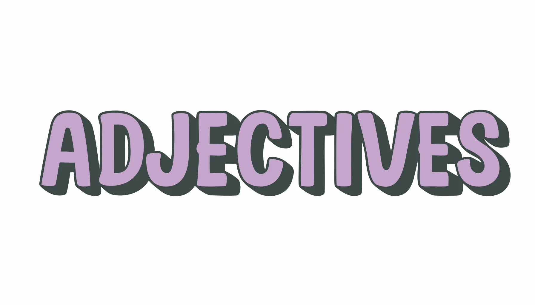 adjectives